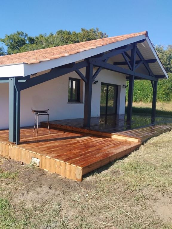 Maison Contemporaine ONESSE ET LAHARIE (40110) IMMO BASSIN CONCEPT