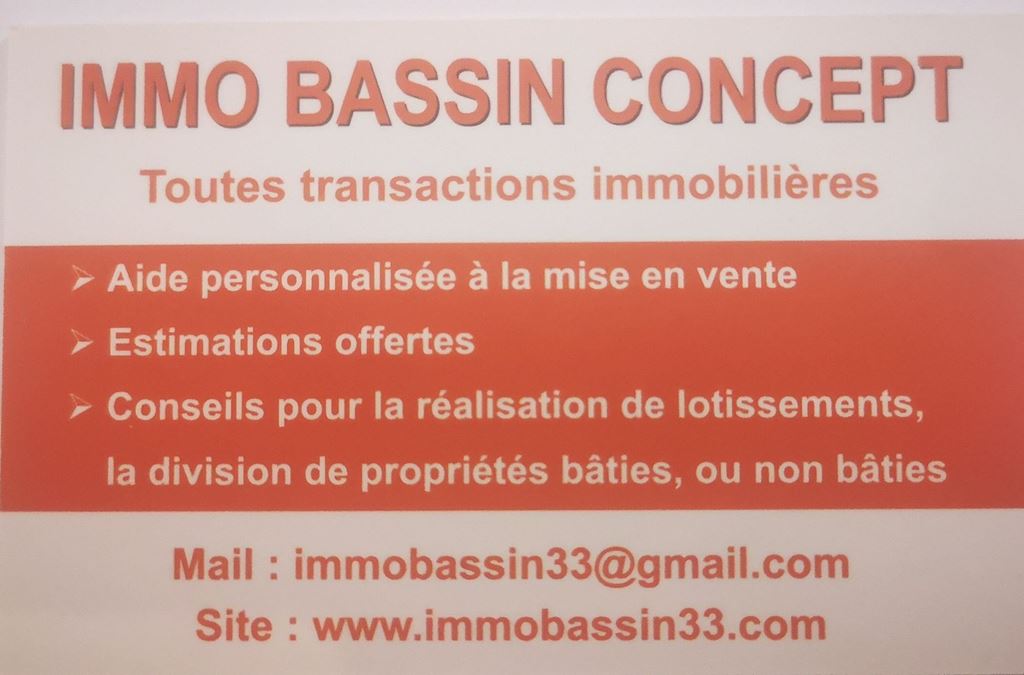 Terrain BIGANOS (33380) IMMO BASSIN CONCEPT